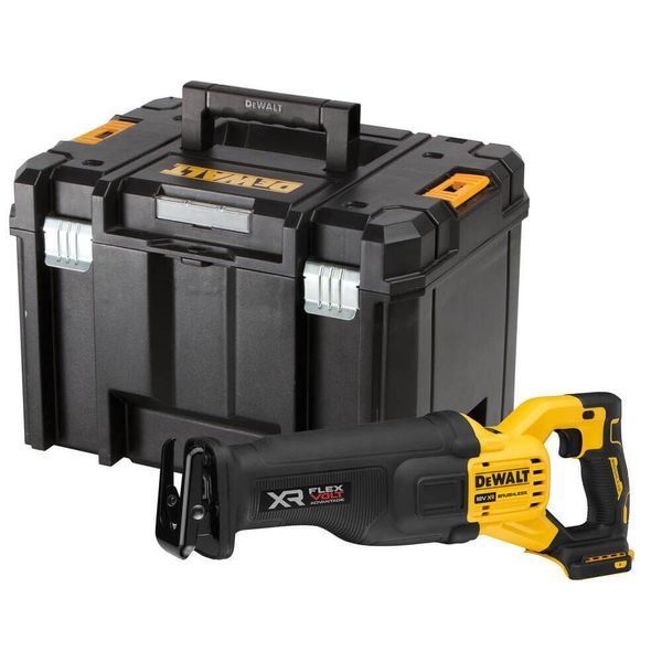 Пила шабельна акумуляторна DeWALT DCS386NT 18В вага 3.5 кг частота ходів 0 - 3000 ход/хв тип двигуна бессчеточний DCS386NT фото