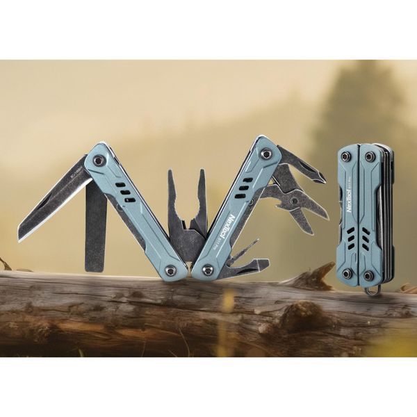 Мультитул NexTool Mini Sailor S11 Pro Чорний 12 функцій 67 х 25 х 15 мм (NE20382A) для активного відпочинку вага 80 г NE20382A фото