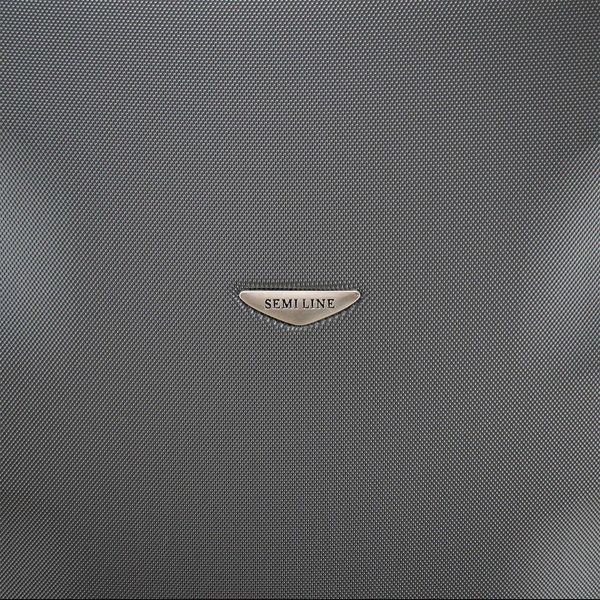 Чемодан Semi Line 20" (S) Графіт (T5707-1) з розширювальним клапаном кодовим замком 44 л 4 колеса ABS-пластик компакта 2.7 кг DAS302909 фото