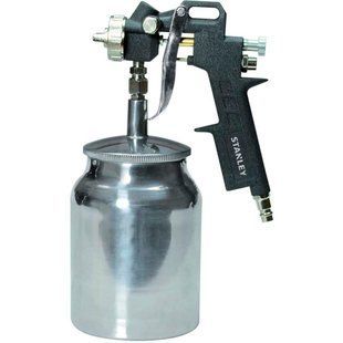 Пневматичний фарбопульт STANLEY 151093XSTN витрата повітря 150 л/хв максимальний тиск 4 Бар об'єм бака 1 л 151093XSTN фото