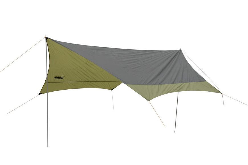 Тент зі стійками Tramp Lite Tent green UTLT-034 440 x 440 см вага 2.3 кг висота стійок 230 см водостійкість 2000 мм UTLT-034 фото