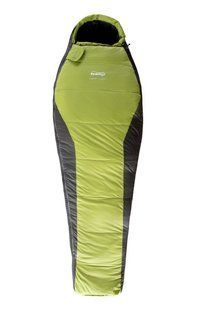 Спальний мішок Tramp Fjord Regular кокон лівий green/grey 200/80-50 UTRS-094R всесезонний легкий 2 шари анатомічний капюшон UTRS-094R-L фото