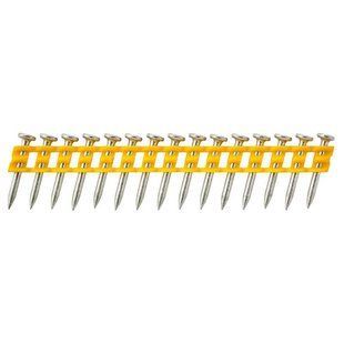 Цвяхи оцинковані по бетону DeWALT DCN8901035 діаметр головки 6.3 мм 1005 шт/уп. 35 мм оцинкована сталь DCN8901035 фото