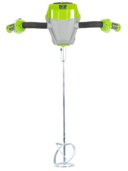 Акумуляторний бур Zipper ZI-EBM40V-AKKU вага 9 кг діаметр шнека 120/150 мм глибина буріння 800 мм 250 об/хв ZI-EBM40V-AKKU фото