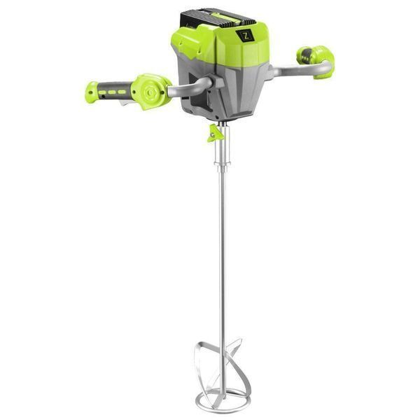 Акумуляторний бур Zipper ZI-EBM40V-AKKU вага 9 кг діаметр шнека 120/150 мм глибина буріння 800 мм 250 об/хв ZI-EBM40V-AKKU фото