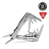 Мультитул Multi Tool Ganzo G302-H повнорозмірний 12 функцій нержавіюча сталь з чохлом 260 г з плоскогубцями та кусачками G302-H фото