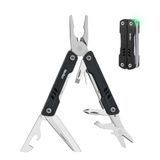 Мультитул NexTool Mini Sailor Pliers S11 чорний 11 функцій довжина 67 мм ширина 25 мм вага 80 г (S11) новий NE20156C фото