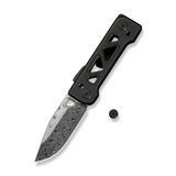 Ніж складаний Weknife Tyro WE24001-DS1 вага 108.8 г довжина 171.3 мм матеріал руків'я титановий сплав 6AL4V тип заточування прями WE24001-DS1 фото