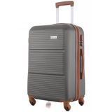 Чемодан Semi Line 24" (M) Graphite (T5711-2) з розширювальним клапаном 4 колеса кодовий замок ABS об'єм 66 л DAS302922 фото