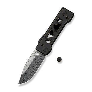Ніж складаний Weknife Tyro WE24001-DS1 вага 108.8 г довжина 171.3 мм матеріал руків'я титановий сплав 6AL4V тип заточування прями WE24001-DS1 фото