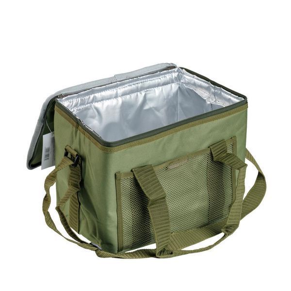 Термосумка Ranger HB5-L RA 9906 для пікніка містка 30 л ізотермічна нейлонова зелена з кишенею нова RA9906 фото