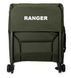Карпове крісло Ranger Chester RA 2240 сталевий каркас темно-зелений з регульованою спинкою та висотою ніжок чохол у комплекті RA2240 фото 6