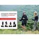 Трекінгова палиця Naturehike CNK2300DS010 100 см жовта з карбону вага 149 г 3 секції карбід вольфраму 6976023923524 фото 7