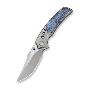 Ніж Weknife Skynix WE24087-2 довжина 220.3 мм вага 146 г сталь Bohler M390 замок Bolster Lock титансова рукоятка WE24087-2 фото