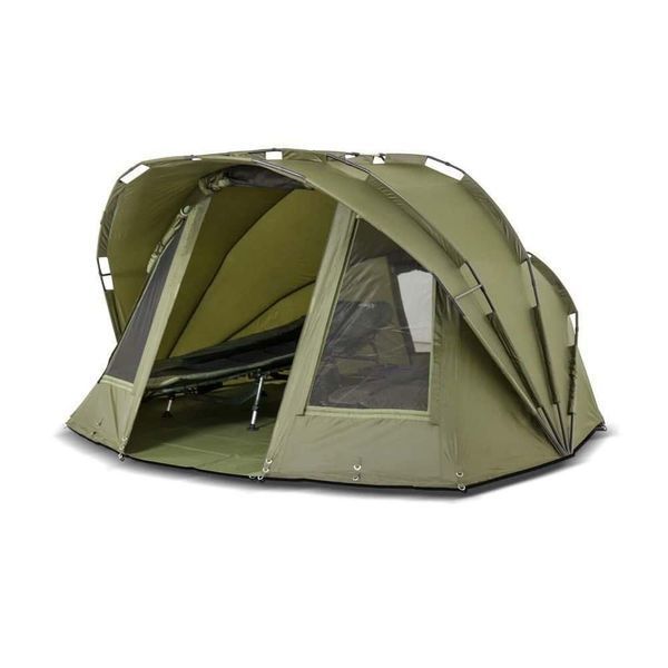 Намет Ranger EXP 3-людний Bivvy RA 6608 3-місний водонепроникний оливково-зелений легкий 175x400x330 см 18 кг 3 спальних місця RA6608 фото