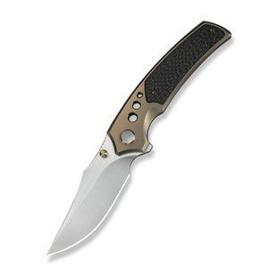 Ніж Weknife Skynix WE24087-3 довжина 220.3 мм вага 129.3 г сталь Bohler M390 замок Bolster Lock керамічні підшипники WE24087-3 фото