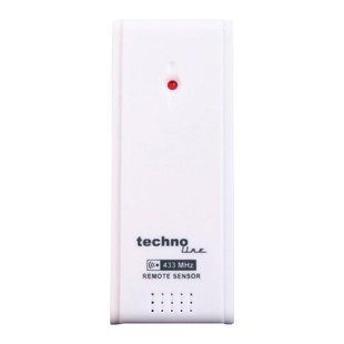 Датчик Technoline TX960 термогігрограф для метеостанцій вимірювання температури та вологості білий 433 МГц до 60 м живлення від 2 DAS301301 фото