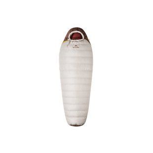 Спальник з натуральним пухом Naturehike Snowbird CNK2550WS014 p-р L коричневий 400 г форма кокон утеплювач 650FP 6927595784464 фото