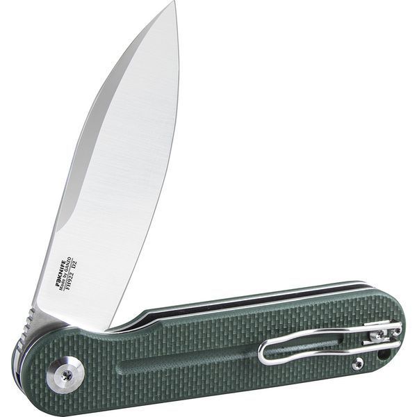 Ніж складаний Firebird FH922-GB з фіксацією тип замка Flipper довжина клинка 86 мм вага 109 г колір зелений FH922-GB фото