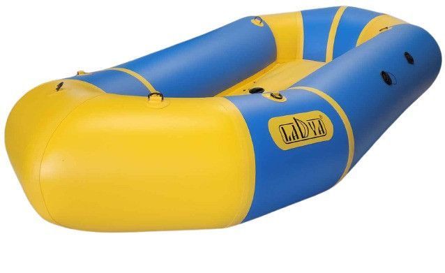 Рафтинг-пакрафт Ладья ЛП-245 Комфорт (одномісний для однієї людини) блакитний з жовтим вага 8 кг довжина 245 см LP-245-RK-blue-yellow фото