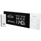 Метеостанція Technoline WS6870 White - бездротова з датчиком температури та вологості прогноз погоди будильник білий пластик DAS301785 фото