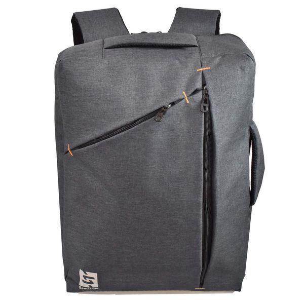 Сумка-рюкзак Semi Line 14 Graphite для ноутбука до 15.6" 3 відділи водостійкий поліестер анатомічні лямки 14 л 300D Polyester DAS302226 фото