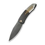 Ніж складаний Weknife Sine Wave WE23069B-3 вага 140.7 г довжина 224.5 мм матеріал руків'я титановий клинок B&ouml;hler M390 WE23069B-3 фото