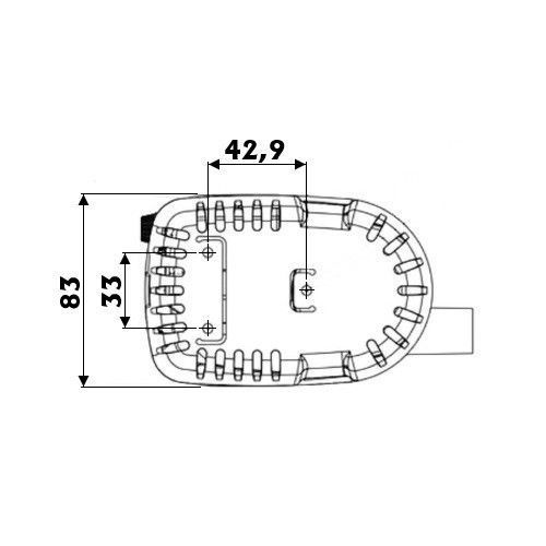 Помпа трюмна занурювальна автоматична Europump II 12 В 38/48/70 л/хв Італія Osculati електричний насос новий 16.124.** фото