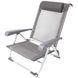 Крісло розкладне Bo-Camp Saint-Tropez Grey (1204796) для кемпінгу алюмінієвий каркас макс. навантаження 100 кг DAS303395 фото 4