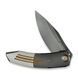 Ніж складаний Weknife Sine Wave WE23069B-3 вага 140.7 г довжина 224.5 мм матеріал руків'я титановий клинок B&ouml;hler M390 WE23069B-3 фото 4