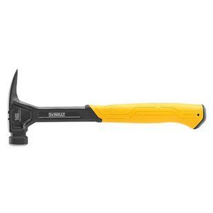 Молоток RIP-CLAW суцільнометалевий вага головки 454 г довжина 340 мм DeWALT DWHT51003-0 слюсарний антивібраційна рукоятка DWHT51003-0 фото