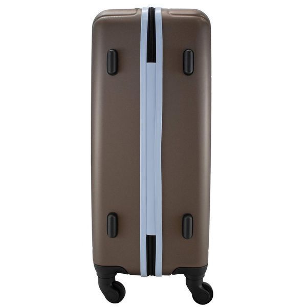 Чемодан Semi Line 24" (M) Коричневий (T5688-2) ABS-пластик 4 колеса кодовий замок 67 л для подорожей та ділових поїздок 3.4 кг DAS302901 фото