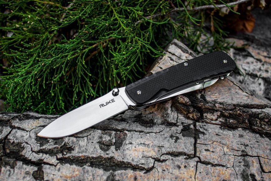 Багатофункціональний ніж Ruike Trekker LD41-B складаний 22 інструменти довжина клинка 85 мм маса 231 г чорний колір LD41-B фото