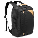 Сумка-рюкзак Semi Line USB 16 Black для ноутбука 15.6" і планшета 11" 16 л водостійкий поліестер USB-вихід 4 відділення DAS302205 фото