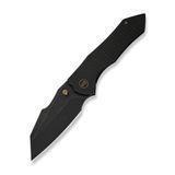 Ніж складаний Weknife High-Fin XL WE24010-1 титанова рукоятка сталь CPM 20CV 58-60 HRC 207 мм чорний руків'я WE24010-1 фото