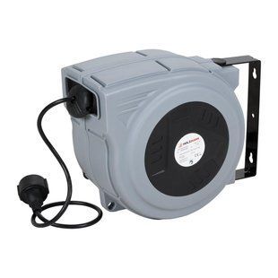 Котушка з електричним кабелем Holzmann EKR20M_230V довжина кабелю 20 м максимальне навантаження 3200 Вт IP20 вага 7.5 кг EKR20M_230V фото