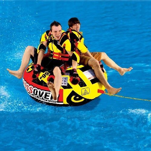 Атракціон надувний Super Crossover двомісний для активного відпочинку на воді та снігу максимальна вантажопідйомність 154 кг 30-3522 фото