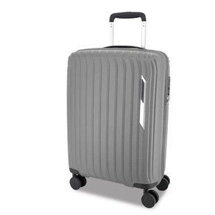 Сумка Swissbrand Narberth (M) Сіра (SWB_LHNAR801M) 69 л поліпропіленова з TSA замком 4 колесами для авіаперельотів легка DAS302550 фото
