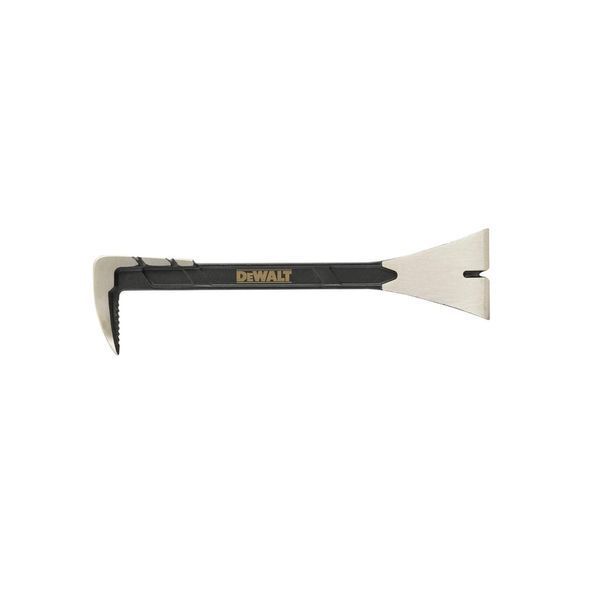 Цвяходер з з пружинної сталі L = 25 см DeWALT DWHT0-55529 тип гвоздодер кована конструкція прогумована рукоятка DWHT0-55529 фото