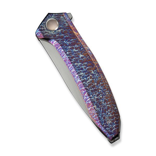 Ніж складаний Weknife Acuminal WE23070-4 вага 127.2 г довжина 228.2 мм титан 6AL4V прямий заточення кишеньковий туристичний WE23070-4 фото