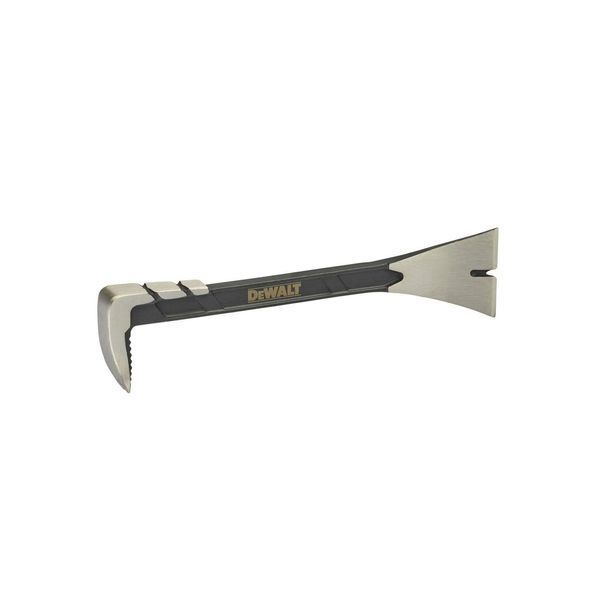 Цвяходер з з пружинної сталі L = 25 см DeWALT DWHT0-55529 тип гвоздодер кована конструкція прогумована рукоятка DWHT0-55529 фото