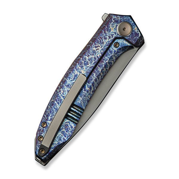 Ніж складаний Weknife Acuminal WE23070-4 вага 127.2 г довжина 228.2 мм титан 6AL4V прямий заточення кишеньковий туристичний WE23070-4 фото