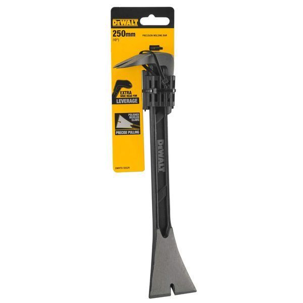 Цвяходер з з пружинної сталі L = 25 см DeWALT DWHT0-55529 тип гвоздодер кована конструкція прогумована рукоятка DWHT0-55529 фото