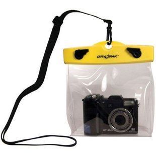Чохол водонепроникний Dry Pak 15х21 см для фотоапарата TPU з жовтим затискачем і шийним ремінцем США тип - чохол матеріал - TPU DP-68C фото