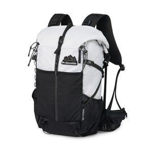 Рюкзак туристичний Naturehike Helium CNK2300016 30+5 л білий з нагрудним та поясним ремінцями 6976507663311 фото
