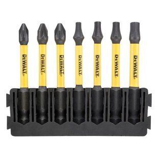 Касета з бітами FlexTorq DeWALT DT70823 тип біти Pozidriv TORX довжина 57 мм кількість 8 шт. сумісність з Tough Case DT70823 фото