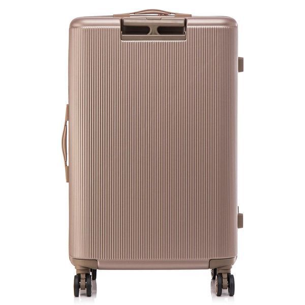 Чемодан Semi Line 24" (M) Champagne (T5668-3) для подорожей 60 л ABS-пластик 4 колеса кодовий замок легкий та міцний унісекс DAS302659 фото