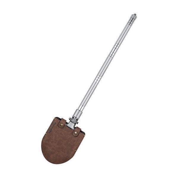 Лопата Naturehike Multifunctional outdoor shovel NH20GJ002 сріблястий портативна для туризму вага 1.2 кг з компасом та пилою 6927595761847 фото