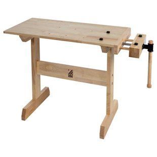 Верстак для початкових класів Holzmann WB80MICRO для дітей від 3 років сертифікація EN71-1 розмір стільниці 800x400 мм WB80MICRO фото