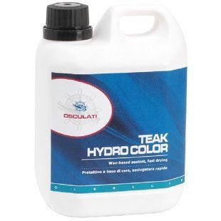 Засіб для захисту Teak Hydro Color 1 л воскова основа без розчинників екологічно Osculati для дерева швидке висихання 65.747.00 фото